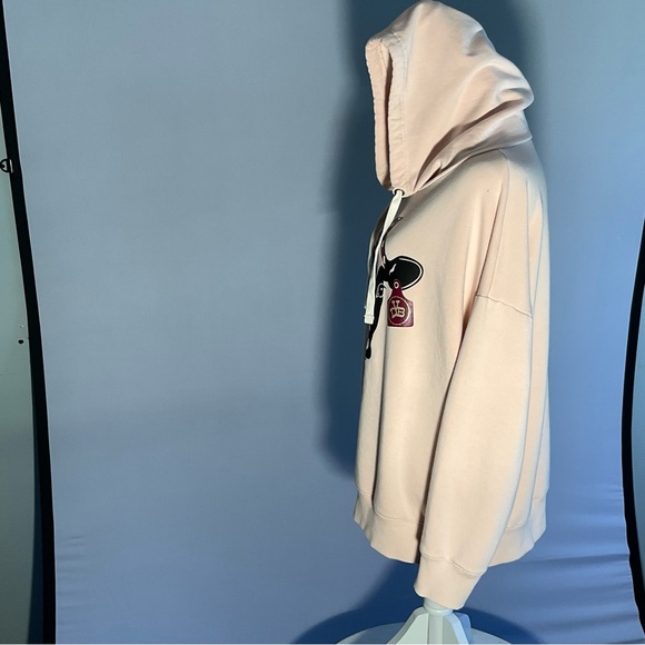 Buffalo David Bitton Pink Cow Graphic Hoodie XL - Picture 10 of 13